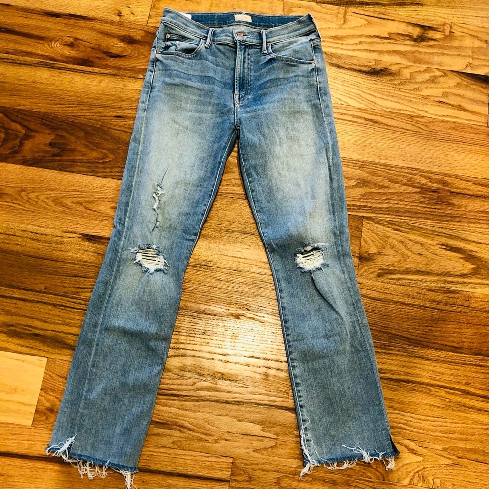 Mother Rascal Ankle Snippet Jeans - image 2